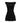 Marine Serre black wool casual dress