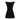 Marine Serre Black Fleece Wool Casual Dress