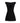 Marine Serre black wool casual dress