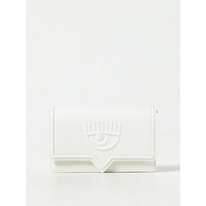Chiara Ferragni White Leather Handbag
