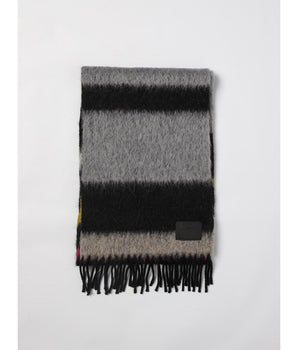 Paul Smith Gray Wool Scarf