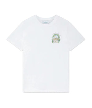 Casablanca White Cotton T-Shirt