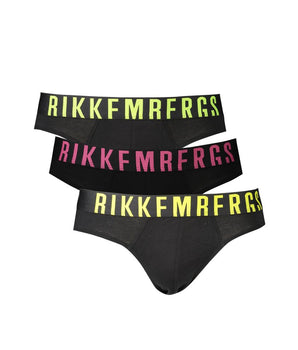 Bikkembergs Black Cotton Underwear