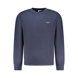 Accademia Militare Blue Cotton Men Sweater