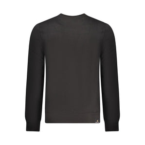 Accademia Militare Black Cotton Men Sweater