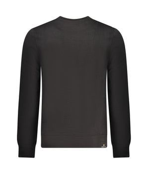 Accademia Militare Black Cotton Men Sweater