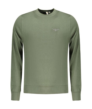 Accademia Militare Green Cotton Men Sweater