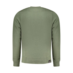 Accademia Militare Green Cotton Men Sweater