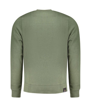 Accademia Militare Green Cotton Men Sweater