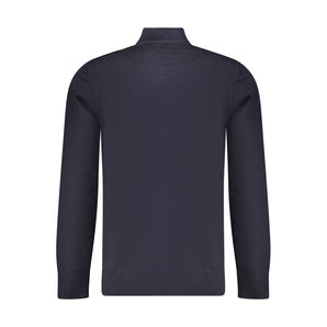 Coveri Moving Blue Nylon Men Sweater
