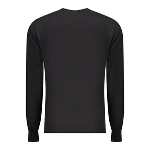 Accademia Militare Black Cotton Men Sweater