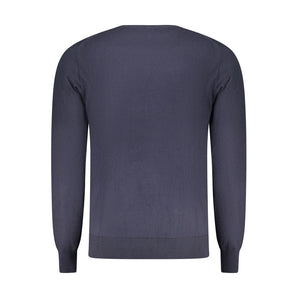 Accademia Militare Blue Cotton Men Sweater