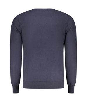 Accademia Militare Blue Cotton Men Sweater