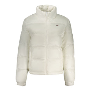 Tommy Hilfiger White Polyester Jackets & Coat