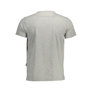 Plein Sport Gray Cotton T-Shirt