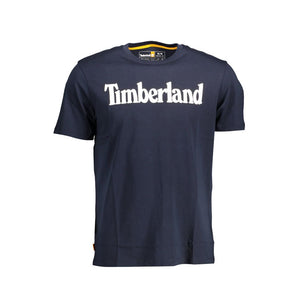 Timberland Blue Cotton T-Shirt