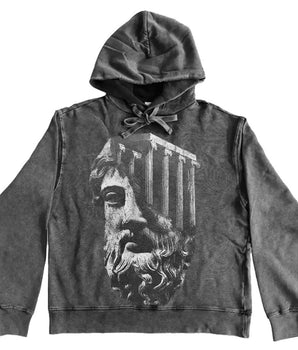 Diego Venturino Gray Cotton Sweatshirt