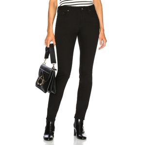 Acne Studios Black Cotton Skinny Jeans