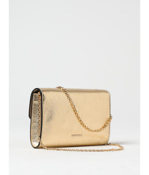 Coccinelle Gold Leather Shoulder Bag