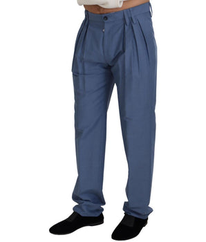 Dolce & Gabbana Black Cotton Dress Pants