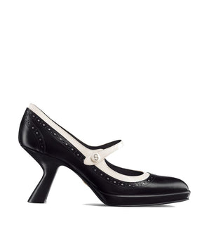 Dior Black Calfskin High Heel Pumps