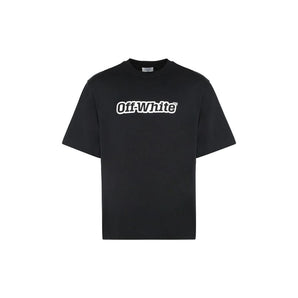Off-White Black Cotton T-Shirt