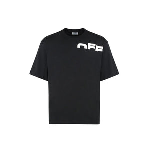 Off-White Black Cotton T-Shirt