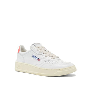 Autry White Leather Low Top Sneakers