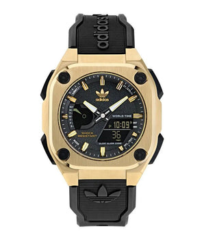 Adidas Black Synthetic Sport Watch