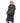 Chaqueta bomber de cuero gris para mujer de Mr&amp;Mrs Italy