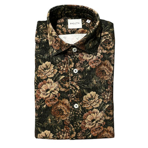 Bagutta Multicolor Cotton Men Shirt