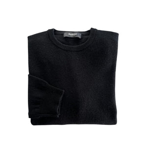 Baldinini Trend Black Cashmere Sweater