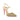 Dee Ocleppo Gold Leather Platform Pumps