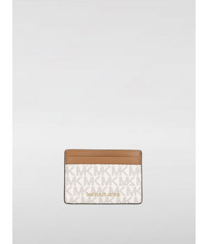 Michael Kors Beige Pvc Cardholder