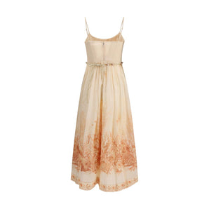 Zimmermann Multicolor Cotton Long Dress