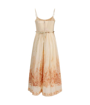 Zimmermann Multicolor Cotton Long Dress