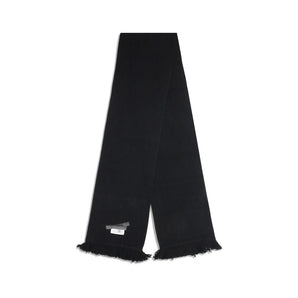 MM6 Black Wool Scarf