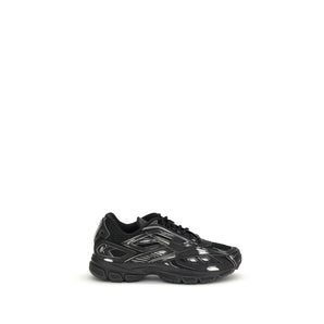 Reebok Black Polyethylene Athletic Sneakers