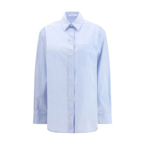 The Row Light Blue Cotton Shirt