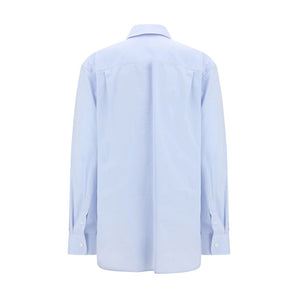 The Row Light Blue Cotton Shirt