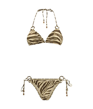Zimmermann Brown Polyamide Bikini