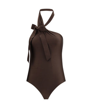 Zimmermann Brown Polyamide One-Piece Swimsuit