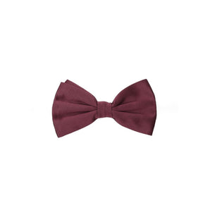 Dolce & Gabbana Bordeaux Silk Bowtie