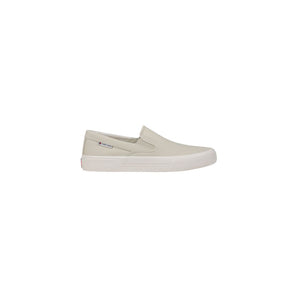Tommy Hilfiger Jeans Beige Recycled Cotton Slip-On Loafers