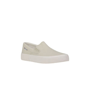 Tommy Hilfiger Jeans Beige Recycled Cotton Slip-On Loafers