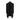 The Row Black Fleece Wool Coat