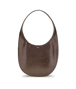 Coperni Brown Calf Leather Bos Taurus Shoulder Bag
