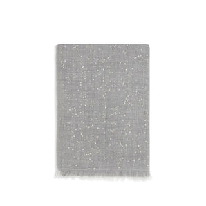 Brunello Cucinelli Gray Cashmere Scarf