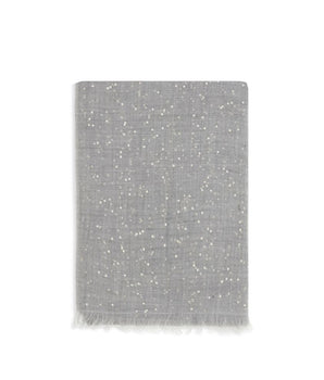 Brunello Cucinelli Gray Cashmere Scarf