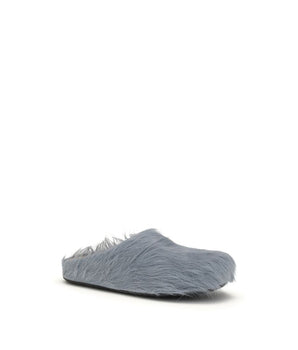 Marni Light Blue Rubber Mules